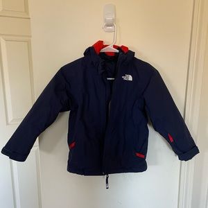 The North Face boys Triclimate Jacket, blue, size 6